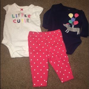 Newborn Carters set